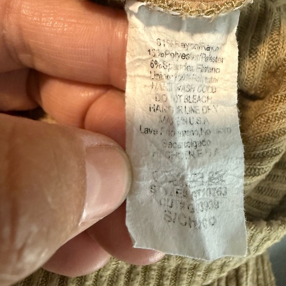 Glare Brown Ruched Long Sleeve Top - Picture 5 of 6